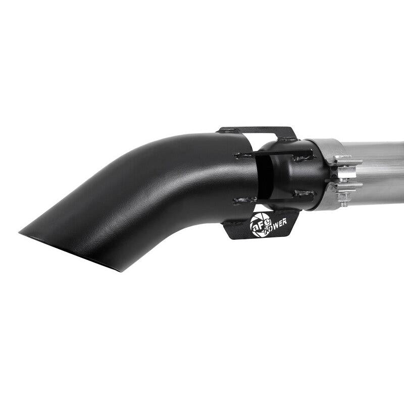 aFe 2021+ Jeep Gladiator V6-3.0L (td) Vulcan Series 3in 304SS HT DPF-Back Exhaust System - Black Tip-SR1 Performance
