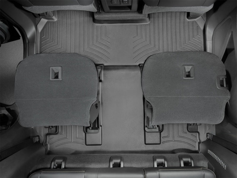 WeatherTech DigitalFit Rear FloorLiner for 2018-2019 Chevrolet Traverse and Buick Enclave - Black