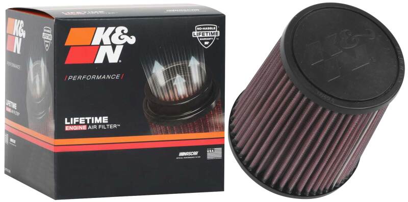 K&N Universal Clamp-On Air Filter 3-15/16in FLG / 5-1/2in B / 4-1/2in T / 6in H-SR1 Performance