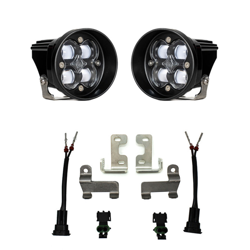 Baja Designs 2016+ Toyota RAV4 Squadron Fog Light Pocket Kit - Clear-SR1 Performance