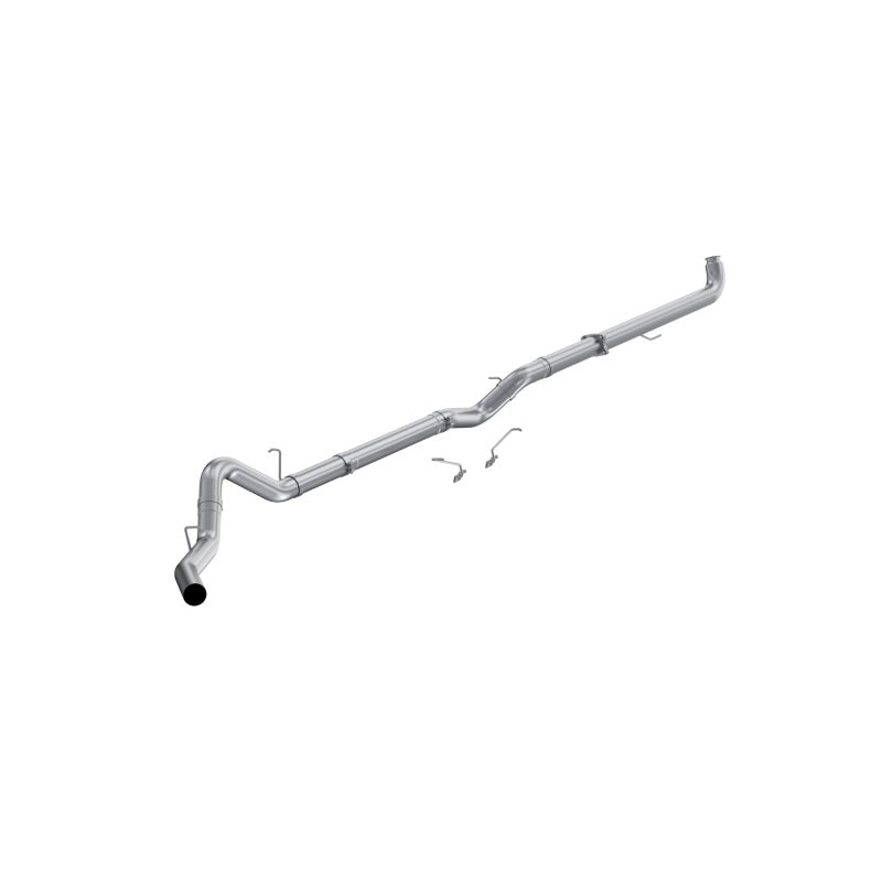 MBRP 01-04 Chevrolet/GMC Silverado/Sierra 2500/3500 6.6L 4in Downpipe-Back Exhaust Single Side Exit-SR1 Performance