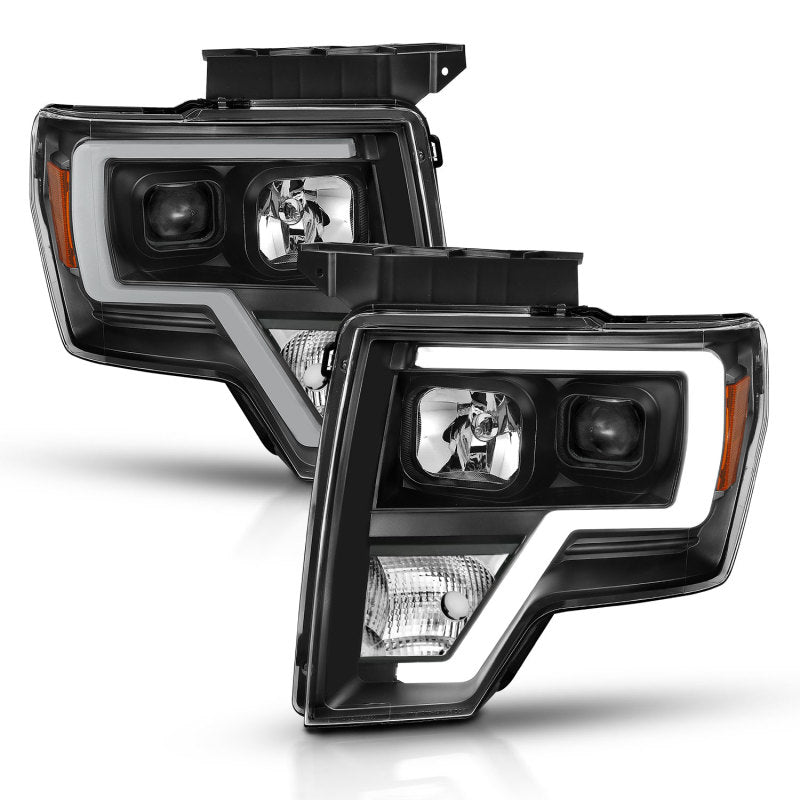 ANZO 2009-2014 Ford F-150 Projector Light Bar H.L Black Amber-SR1 Performance
