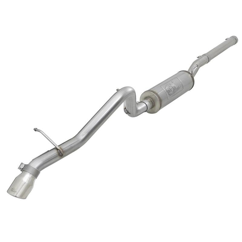 aFe MACH Force-Xp 2.5in 409SS Hi-Tuck Cat-Back Exhaust w/Polished Tip 07+ Jeep Wrangler JK 3.6L/3.8L-SR1 Performance