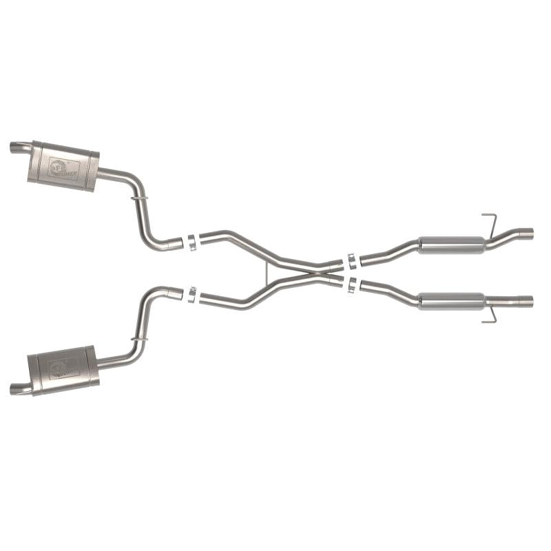 aFe Vulcan Series 2.24in SS Cat-Back Exhaust 21-23 Jeep Grand Cherokee L V8 5.7L-SR1 Performance