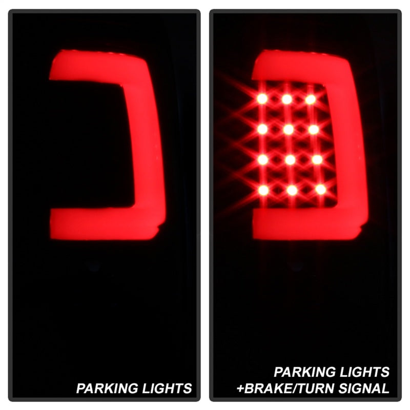 xTune Dodge Ram 1500 94-01 Tail Lights - Light Bar LED - Black ALT-ON-DRAM94V3-LBLED-BK-SR1 Performance