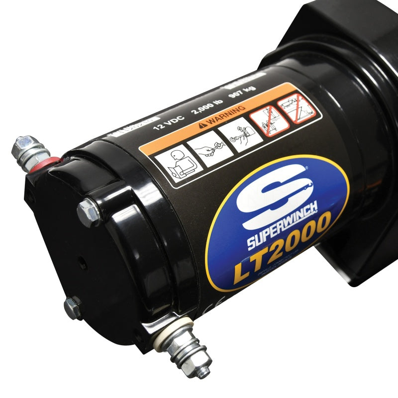 Superwinch 2000 LBS 12V DC 5/32in x 49ft Steel Rope LT2000 Winch-SR1 Performance