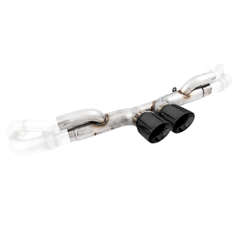 AWE Tuning Porsche 991 GT3 / RS Center Muffler Delete - Diamond Black Tips-SR1 Performance