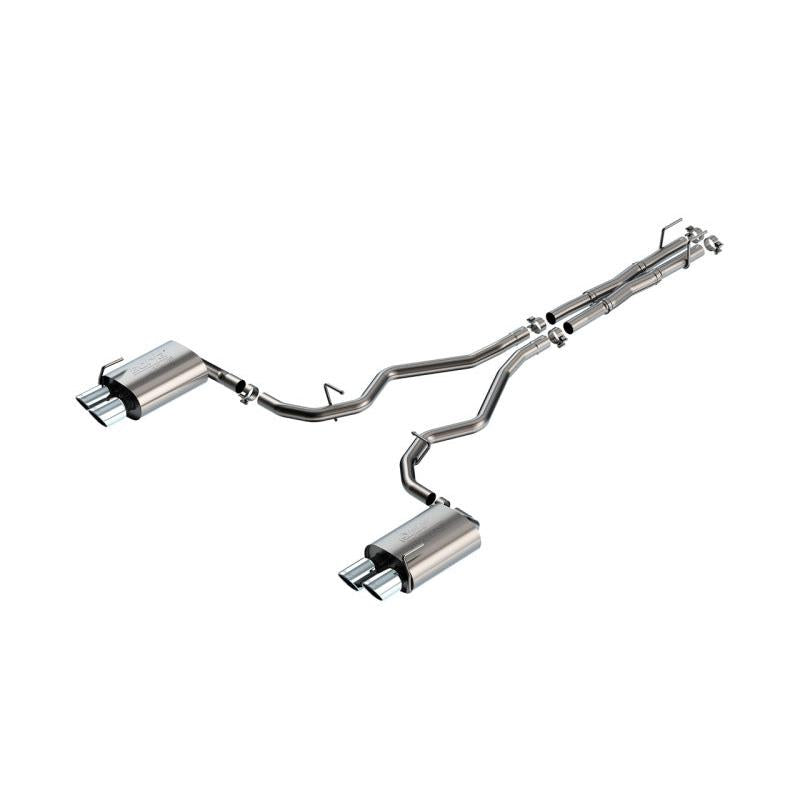 Borla 19-22 Ford Explorer 3.0L V6 AT AWD 4DR 2.25in ATAK Catback Exhaust - Chrome Tip-SR1 Performance