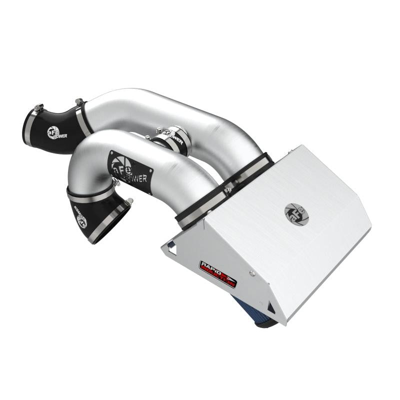 aFe Rapid Induction Pro 5R Cold Air Intake System Brushed 21-22 Ford F-150 Raptor V6-3.5L (tt)-SR1 Performance