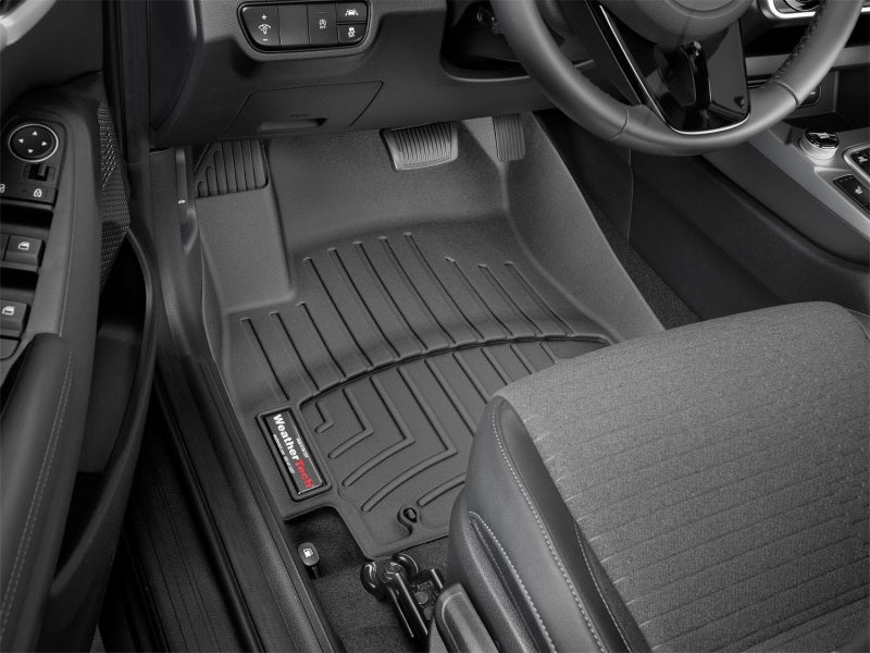 WeatherTech DigitalFit Front FloorLiner for Kia Seltos 2021-2022, Black