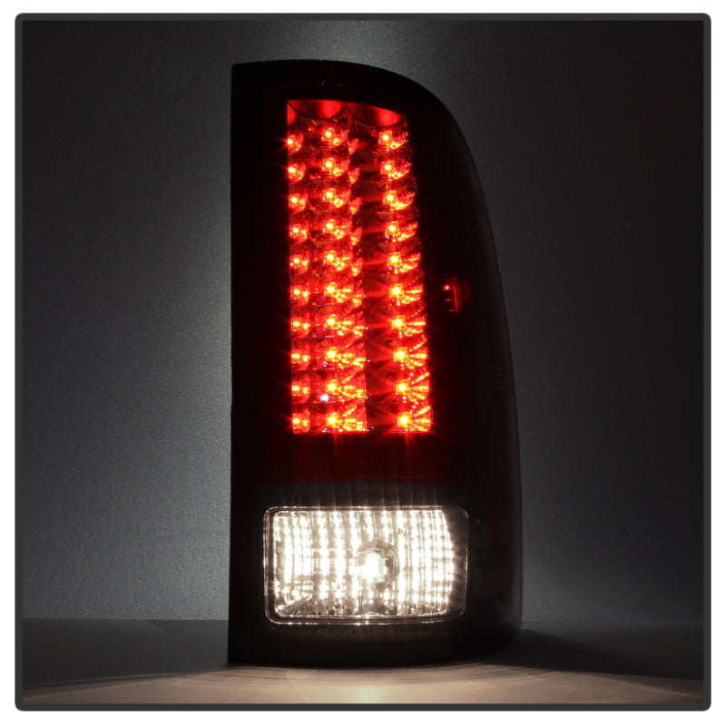 Spyder GMC Sierra 07-13 (Not fit 3500 Dually 4 Rear Wheels)LED Tail Lights Black ALT-YD-GS07-LED-BK-SR1 Performance