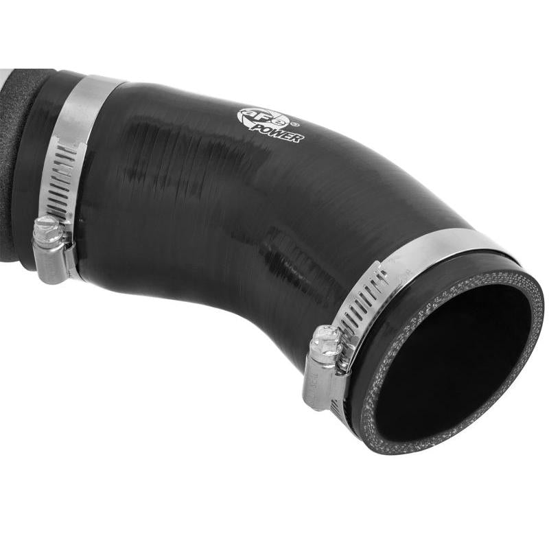 aFe BladeRunner 3in Black Intercooler Tube Cold Side w/ Couplings & Clamps 07-10 BMW 335i 3.0L (tt)-SR1 Performance