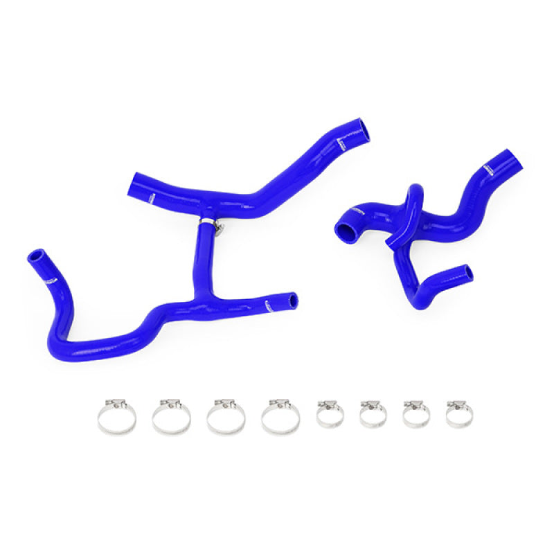 Mishimoto 2016+ Chevrolet Camaro V6 Silicone Radiator Hose Kit (w/ HD Cooling Package) - Blue-SR1 Performance