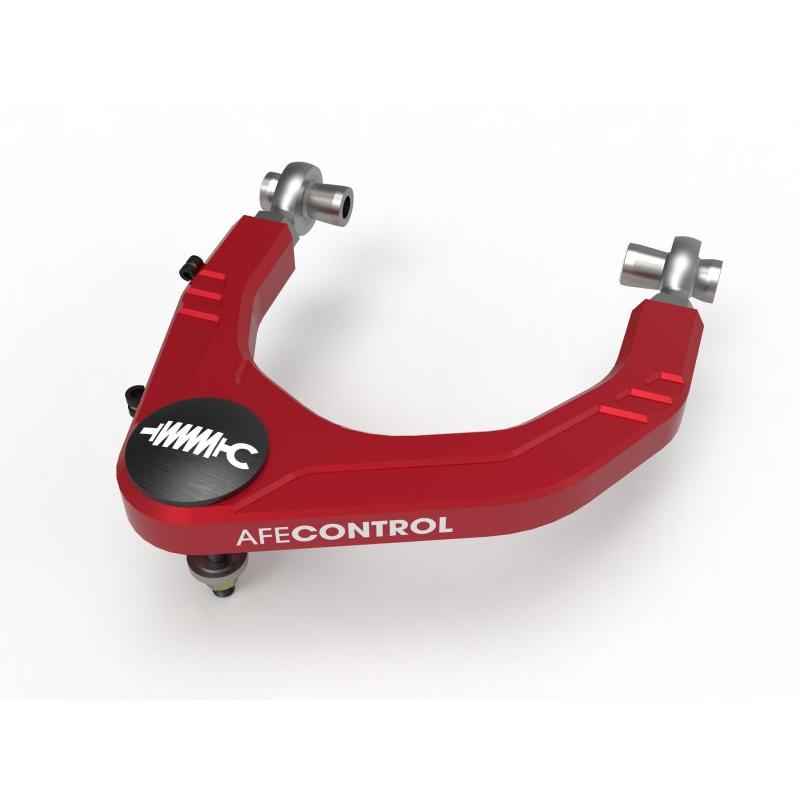aFe Control 05-23 Toyota Tacoma Upper Control Arms - Red Anodized Billet Aluminum-SR1 Performance