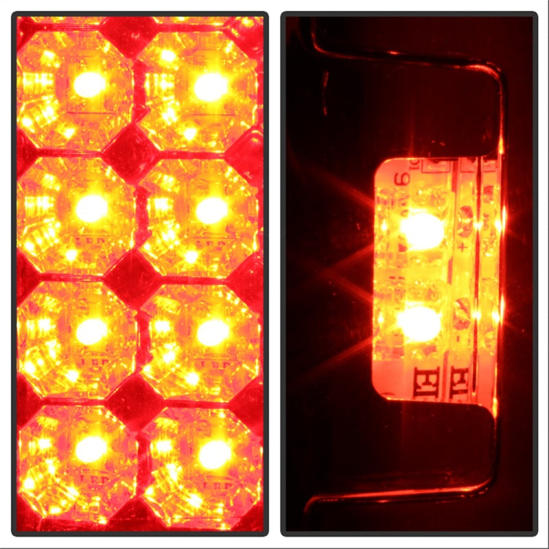 Spyder Ford F150 side 97-03/F250/350 Duty 99-07 LED Tail Lights Red Clear ALT-YD-FF15097-LED-RC-SR1 Performance