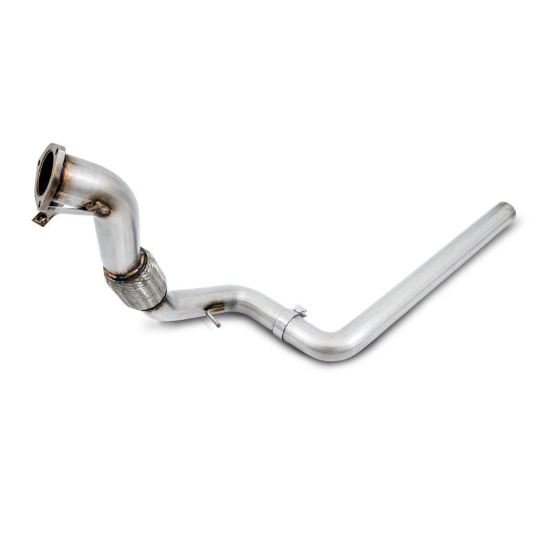 AWE Tuning Audi B9 A4 Touring Edition Exhaust Dual Outlet - Chrome Silver Tips (Includes DP)-SR1 Performance