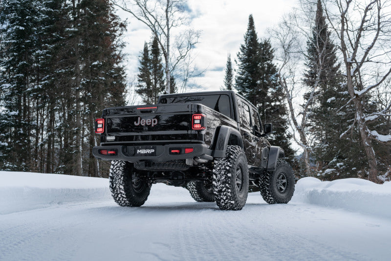 MBRP 2021+ JEEP Gladiator JT 3.0L EcoDiesel XP Series T304SS 3in Filter Back w/ Rear Turn Down-SR1 Performance