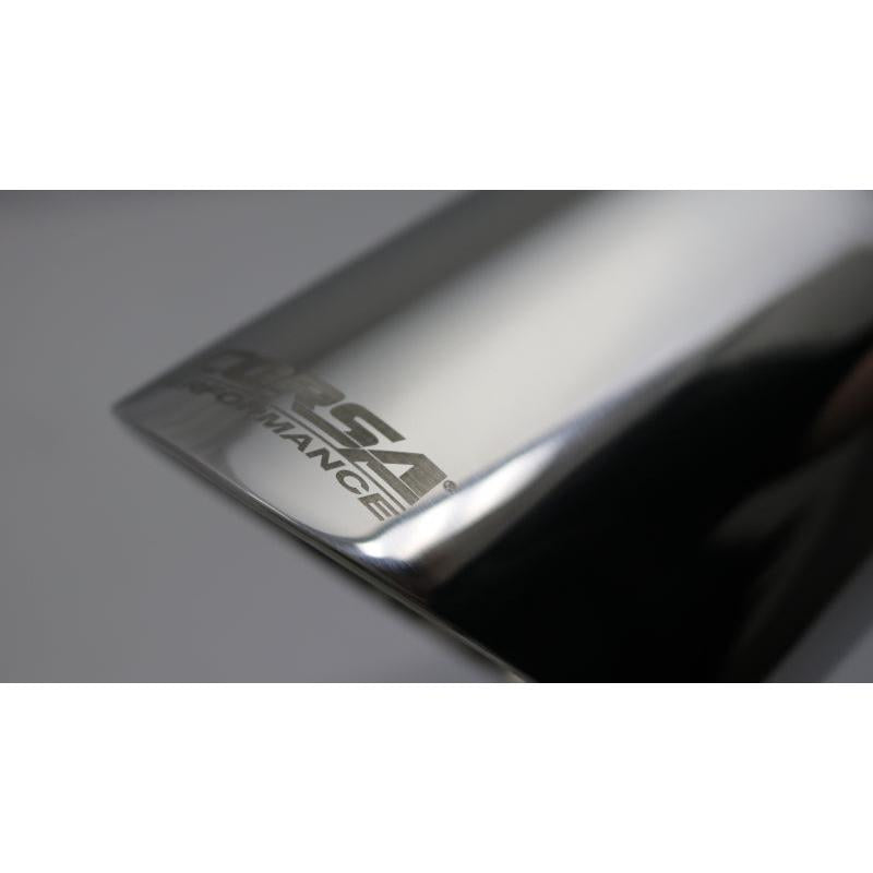 Corsa Single Universal 2.5in Inlet / 4in Outlet Polished Pro-Series Tip Kit-SR1 Performance