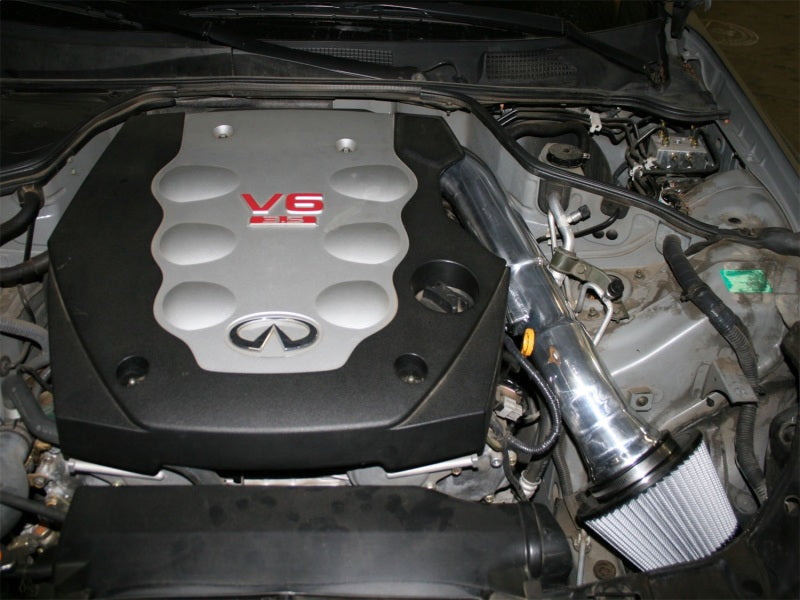 aFe Takeda Intakes Stage-2 PDS AIS PDS Nissan 350Z 03-06: Infiniti G35 03.5-06 V6-3.5L (blk)-SR1 Performance