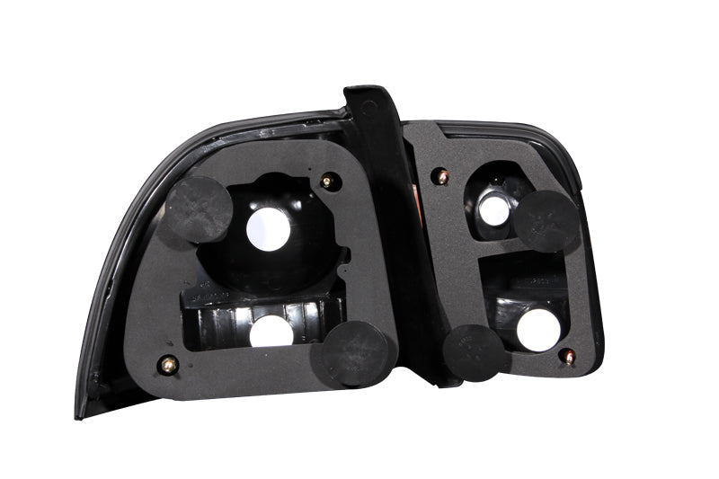 ANZO 1996-1997 Honda Accord Taillights Black-SR1 Performance