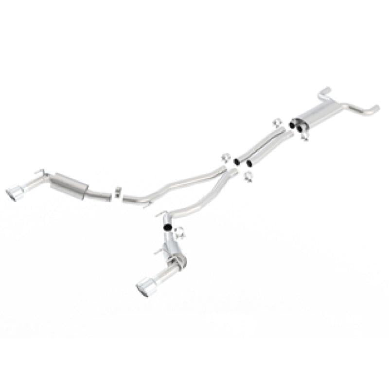 Borla 14-15 Chevy Camaro SS / ZL1 SS Single Catback Exhaust System w/ Single Rear Exit-SR1 Performance