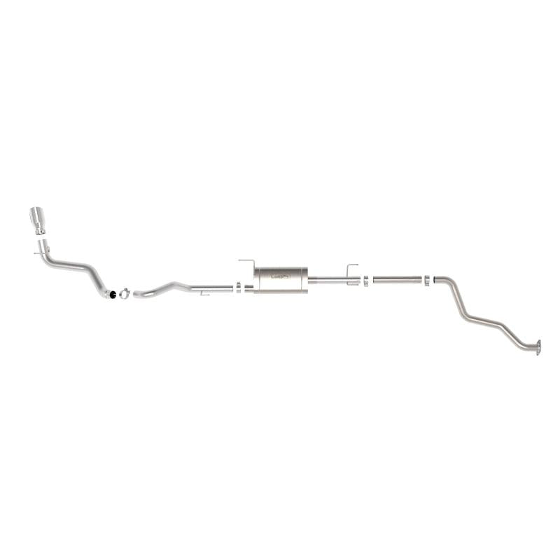 aFe 2024 Toyota Tacoma L4 2.4L Apollo Series 2.5-3in 409 SS Steel Cat-Back Exhaust w/Polished Tips-SR1 Performance