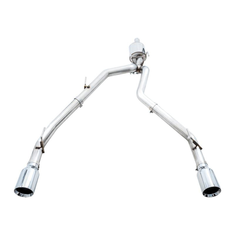 AWE Tuning 09-18 RAM 1500 5.7L (w/o Cutout) 0FG Dual Rear Exit Cat-Back Exhaust - Chrome Silver Tips-SR1 Performance