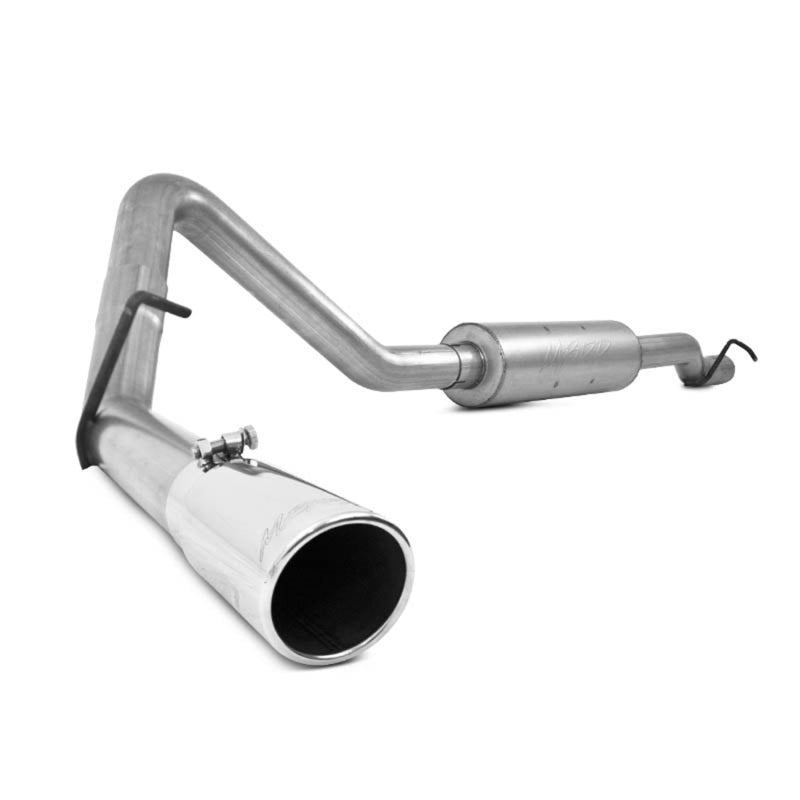 MBRP 08-12 Ford F-250/F-350 5.4L V8/6.8L V10/6.2L V8 CC-SB/EC-LB 3in Cat Back Single Side Exit Alum-SR1 Performance