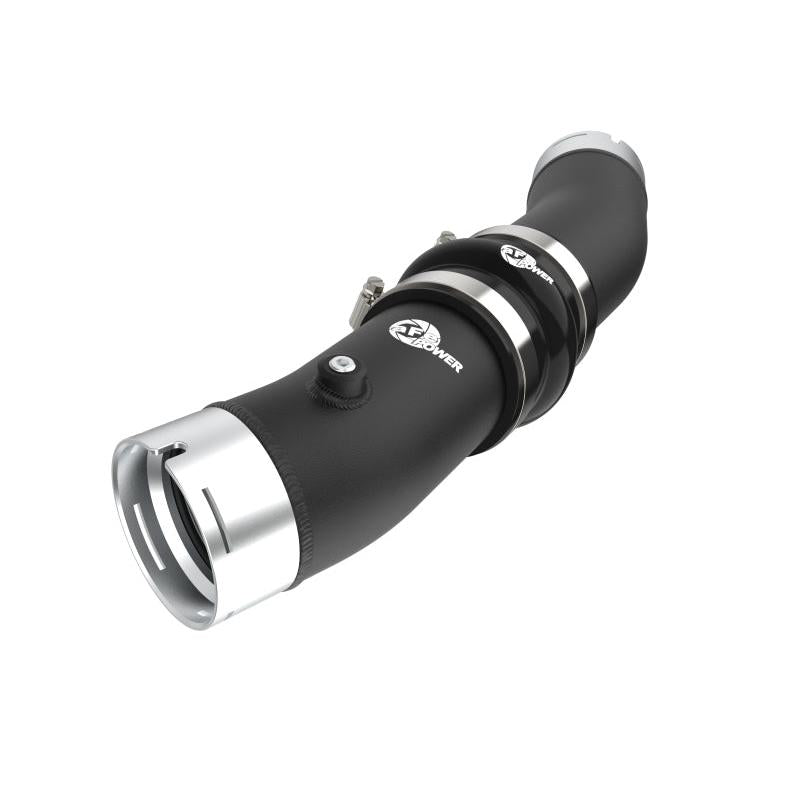 aFe 2024 Toyota Tacoma L4 2.4L (t) BladeRunner 3in Aluminum Cold Charge Pipe-SR1 Performance