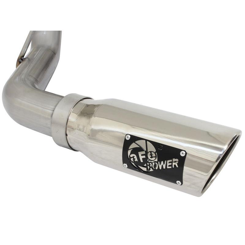 aFe Mach Force-XP Exhaust 3in Cat-Back SS 14-15 GM 1500 Trucks 4.3L/5.3L Dual Split w/ Polished Tip-SR1 Performance