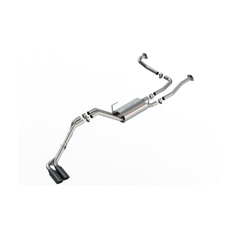 Borla 22-24 Nissan Frontier S-Type Cat Back System - Black Chrome-SR1 Performance