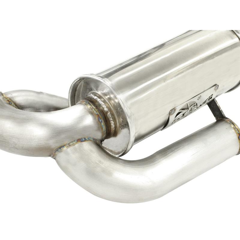 aFe ELITE 05-12 Porsche Boxster S (987.1-987.2) H6 3.4L 304SS Dual Cat-Back w/Dual Polished Tip Exht-SR1 Performance