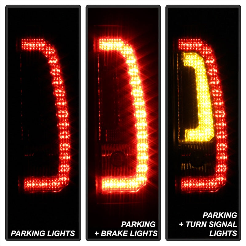 Spyder Chevy Suburban/Tahoe 07-14 V2 - Light Bar LED Tail Lights - Black ALT-YD-CSUB07V2-LED-BK-SR1 Performance