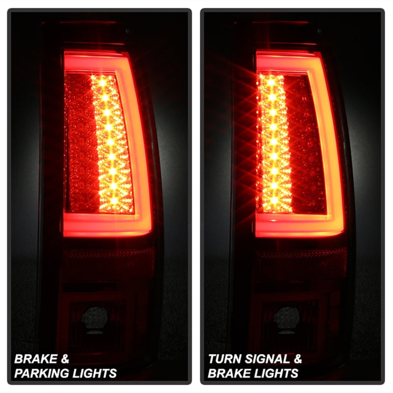 Spyder Chevy Silverado 1500/2500 03-06 Version 2 LED Tail Lights - Red Smoke ALT-YD-CS03V2-LED-RS-SR1 Performance
