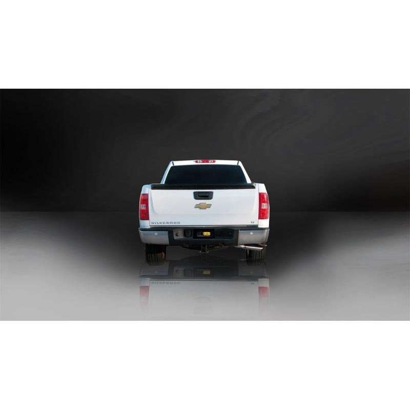 Corsa 2007-2009 Chevrolet Silverado Crew Cab/Short Bed 1500 6.2L V8 Polished Sport Cat-Back Exhaust-SR1 Performance