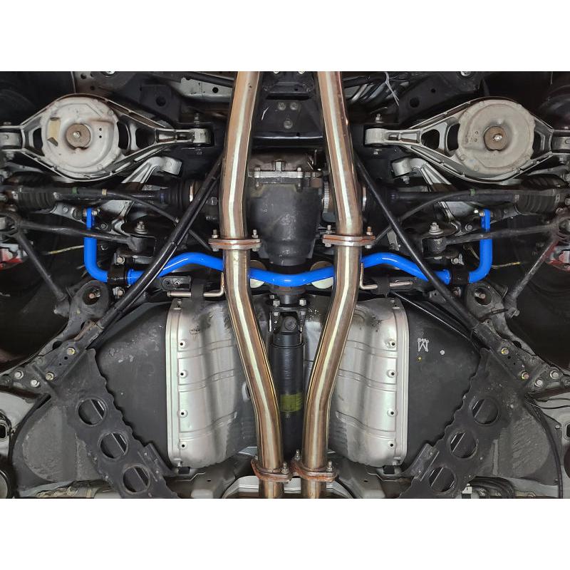 aFe 09-20 Nissan 370Z 09-20 V6-3.7L Control Rear Sway Bar - Blue-SR1 Performance