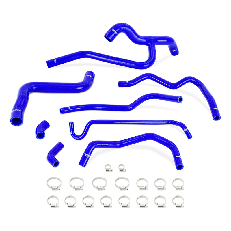 Mishimoto 05-10 Mustang V6 Silicone Radiator & Heater Hose Kit - Blue-SR1 Performance