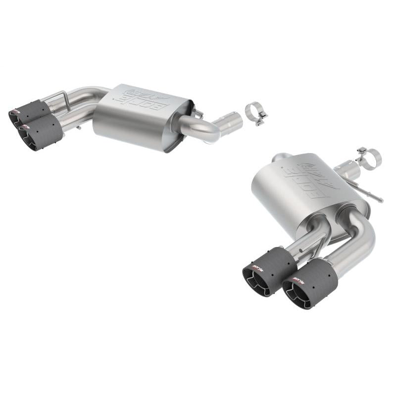Borla 2016 Chevy Camaro V8 SS AT/MT ATAK Rear Section Exhaust w/o Dual Mode Valves-SR1 Performance