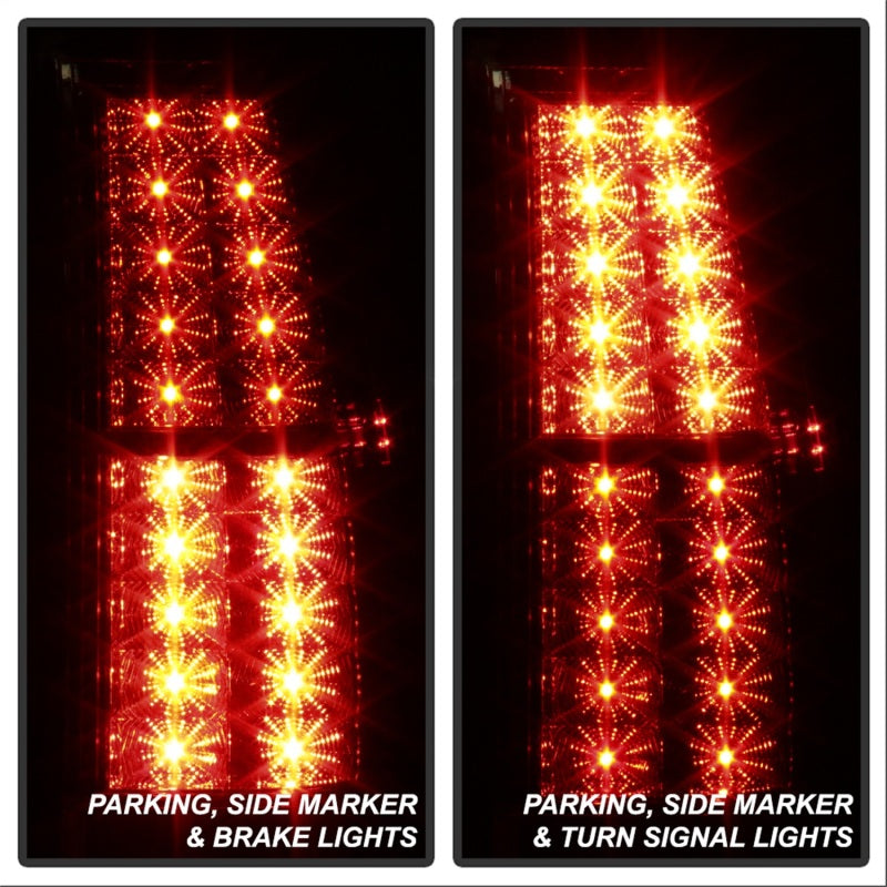 Spyder Chevy Suburban/GMC Yukon/Yukon Denali 07-14 LED Tail Lights Smke ALT-YD-CSUB07-LED-SM-SR1 Performance