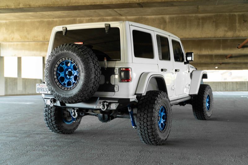 DV8 Offroad FS-7 Series Rear Bumper for 2018-2023 Jeep Wrangler JL - Part Number RBJL-12