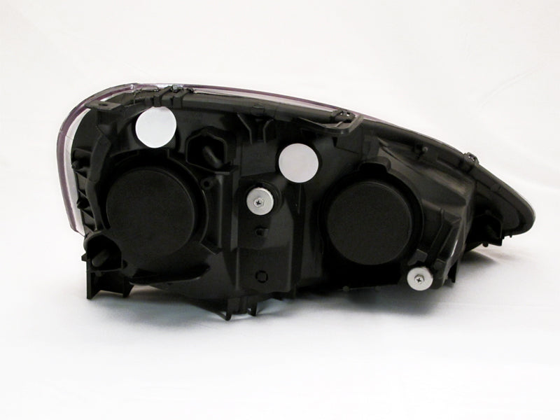 ANZO 2002-2004 Acura Rsx Crystal Headlights Black-SR1 Performance