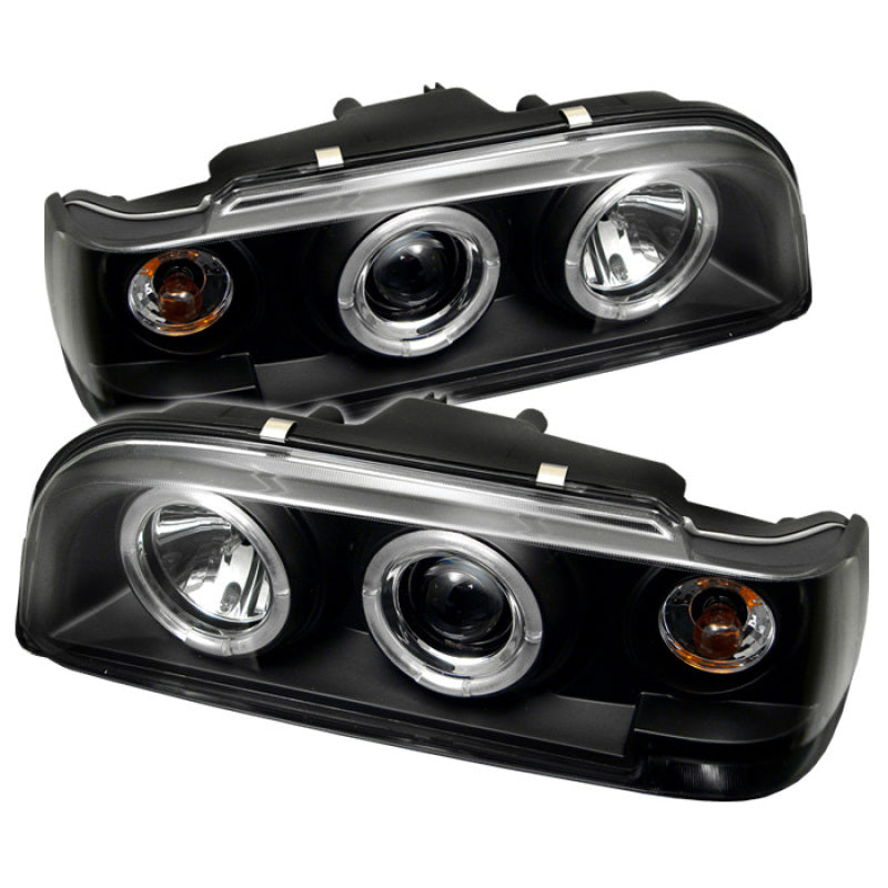 Spyder Volvo 850 93-97 Projector Headlights LED Halo Black High H1 Low H1 PRO-YD-VO85092-HL-BK-SR1 Performance