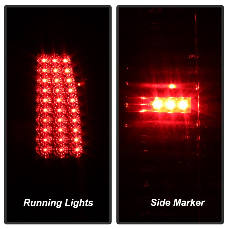 Xtune Chevy Silverado 1500/2500/3500 99-02 99-03 LED Tail Lights Smoke ALT-ON-CS99-LED-SM-SR1 Performance