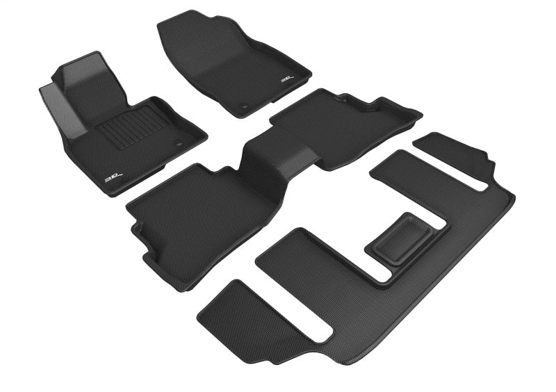 3D Maxpider 20-23 Mazda Cx-9 6-Seat With R2 Console Kagu Black R1 R2 R3-SR1 Performance