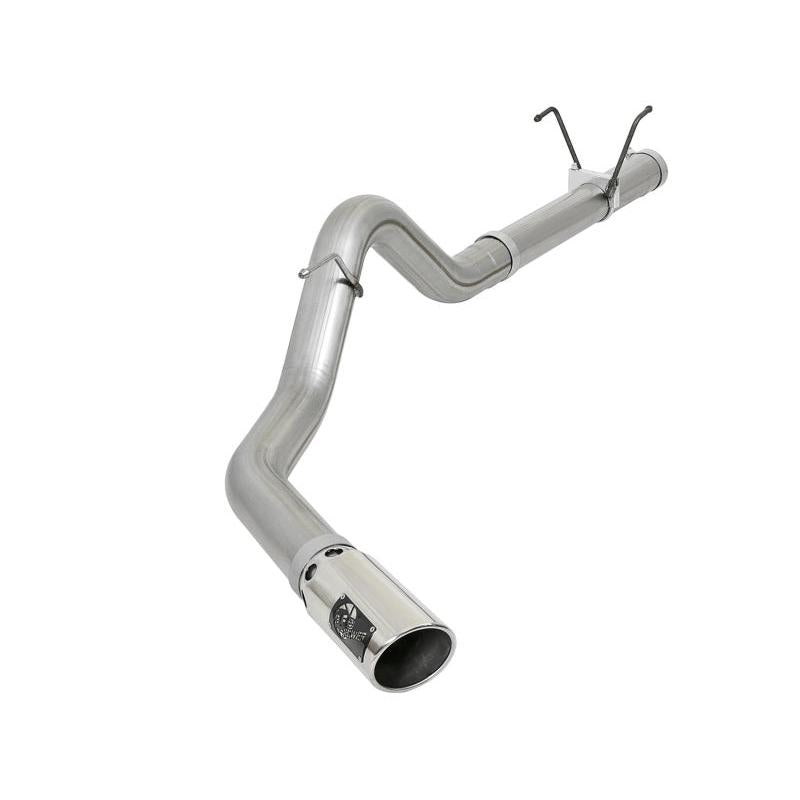 aFe LARGE BORE HD 4in 409-SS DPF-Back Exhaust w/Polished Tip 07.5-12 Dodge Diesel Trucks L6-6.7L(td)-SR1 Performance