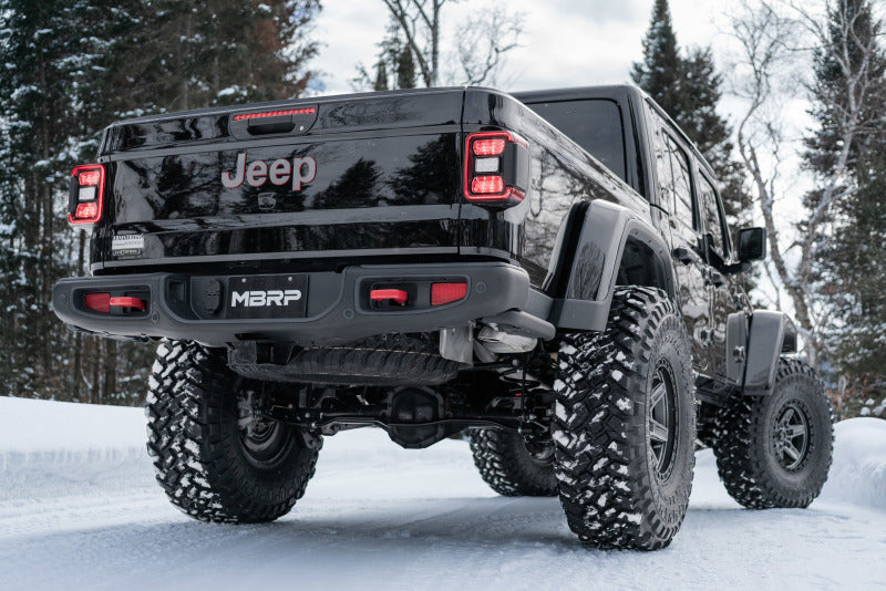 MBRP 2021+ JEEP Gladiator JT 3.0L EcoDiesel XP Series T304SS 3in Filter Back w/ Rear Turn Down-SR1 Performance