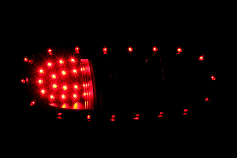 ANZO 1998-2005 Mazda Miata LED Taillights Black-SR1 Performance