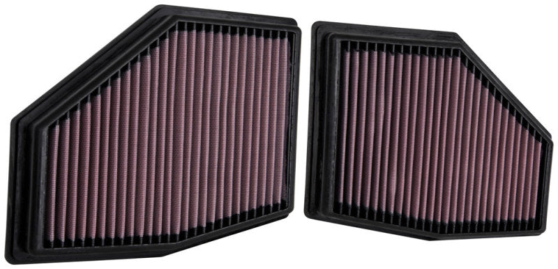 K&N 2020 BMW M550i 4.4L V8 Replacement Air Filter (2 Per Box)-SR1 Performance