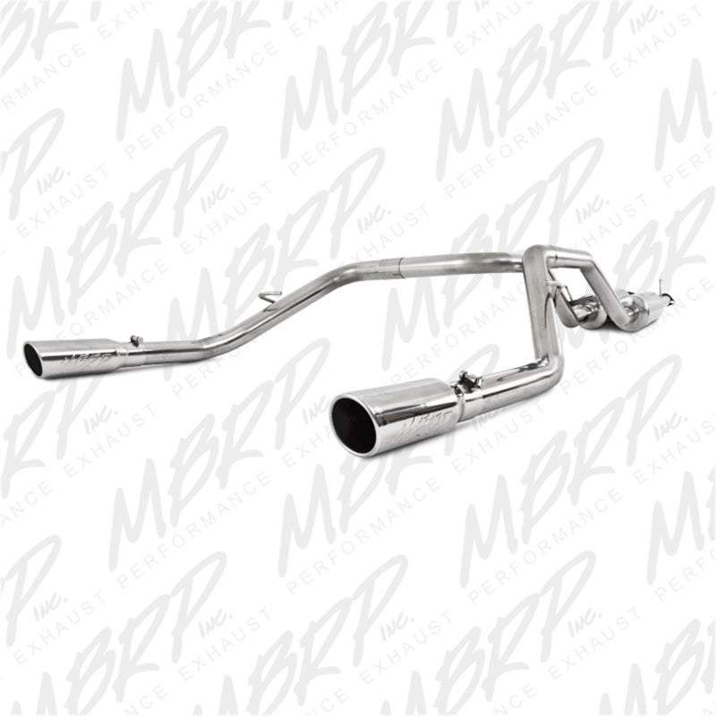 MBRP 2009-2010 Toyota Tundra 5.7L EC-Std. & SB/CC-SB Cat Back Dual Split Rear-SR1 Performance