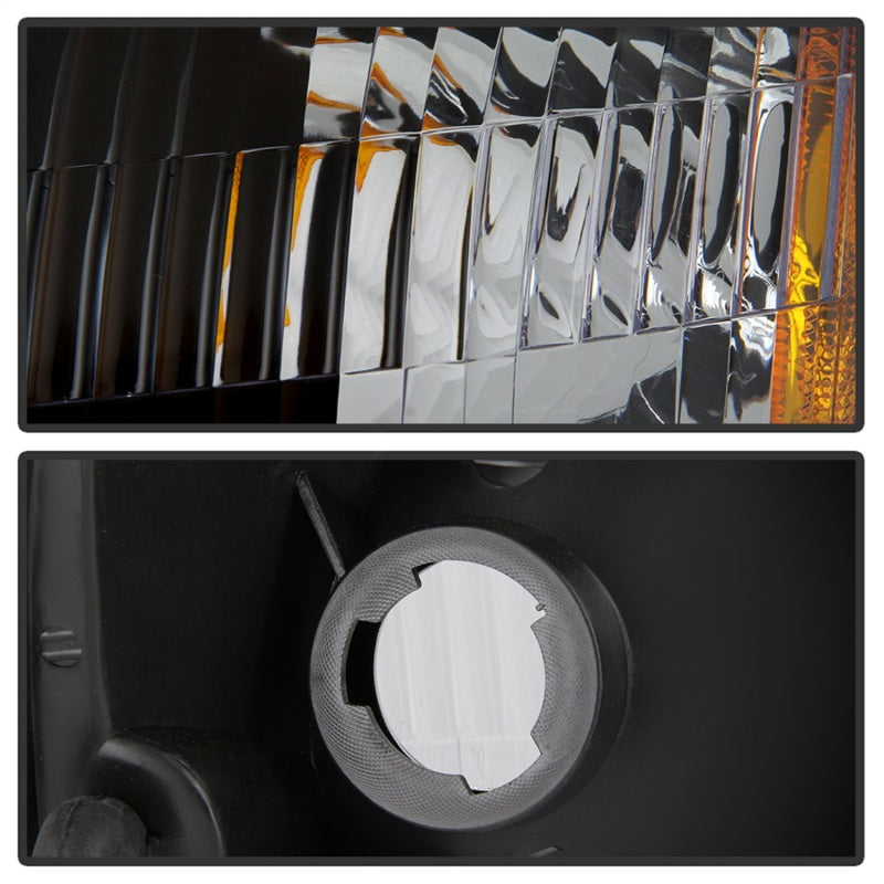 xTune 01-04 Ford Escape OEM Style Headlights - Black (HD-JH-FESCA01-AM-BK)-SR1 Performance